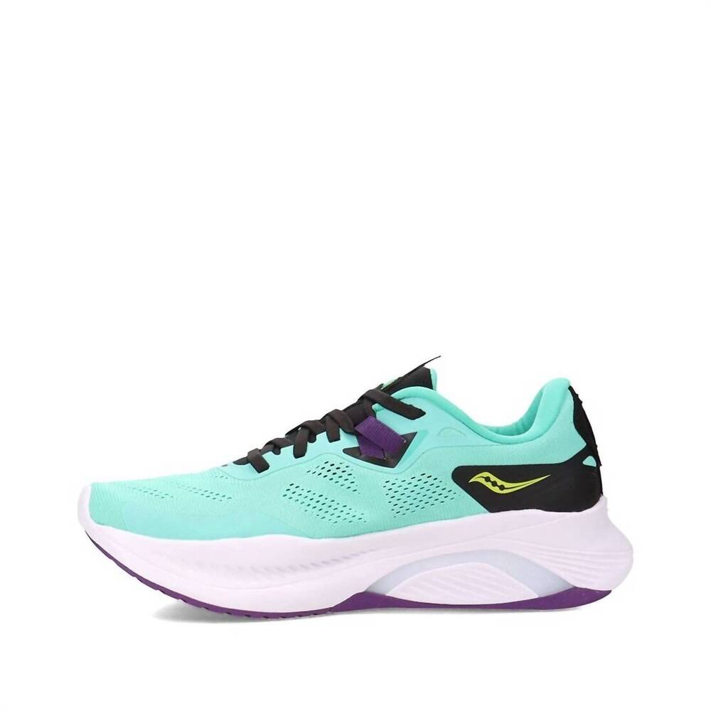 NEW SAUCONY women's guide 15 shoes in green - Picture 3 of 6